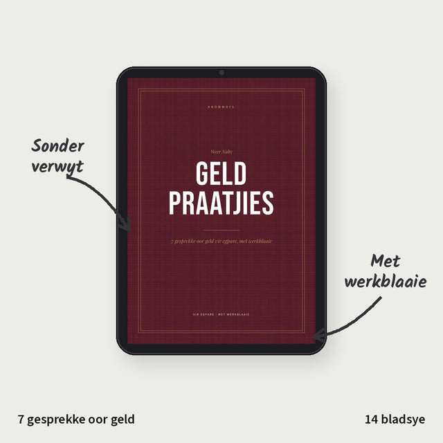 Geldpraatjies vir egpare