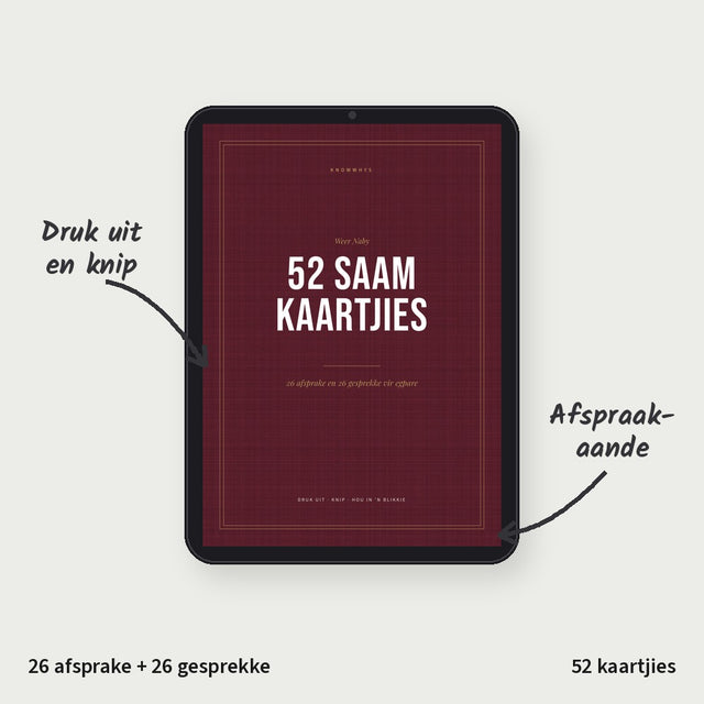 52 Saam-kaartjies
