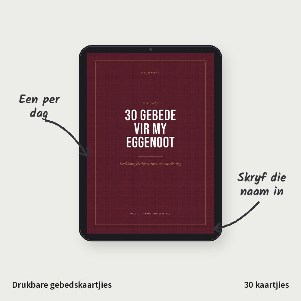 30 Gebede vir my Eggenoot