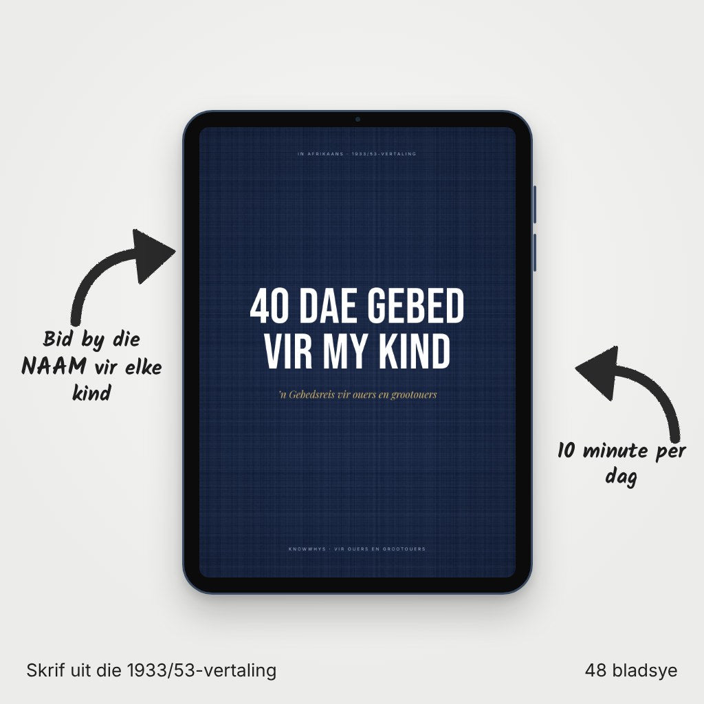 40 Dae Gebed vir my Kind