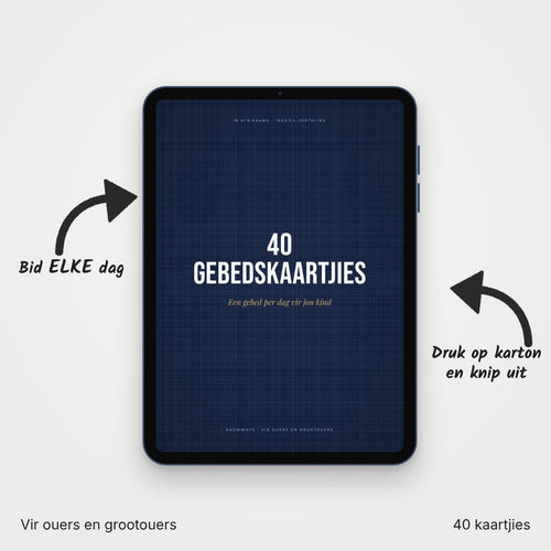 40 Gebedskaartjies